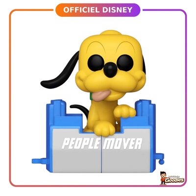 Disney - Funko Pop Bobble Head : Pluto on the peoplemover