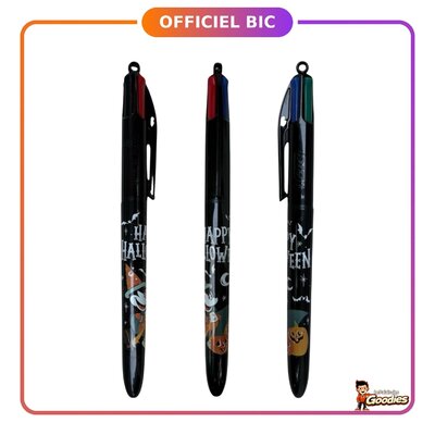 Disney - Mickey Mouse : Stylo BIC 4 couleurs Happy Halloween