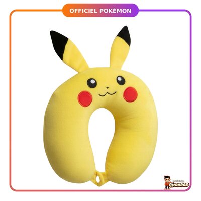 Pokémon - Pikachu : Coussin de voyage enfant