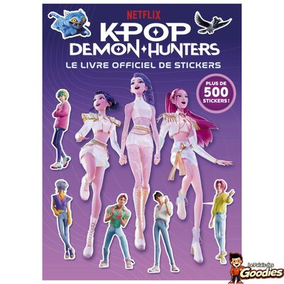 Netflix - KPop Demon Hunters : Le livre officiel de stickers