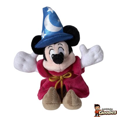 Disney - Mickey Mouse : Peluche d'épaule aimantée Mickey Sorcier