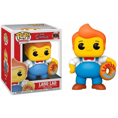 SIMSPONS - BOBBLE HEAD POP N° 906 - LARD LAD 15CM