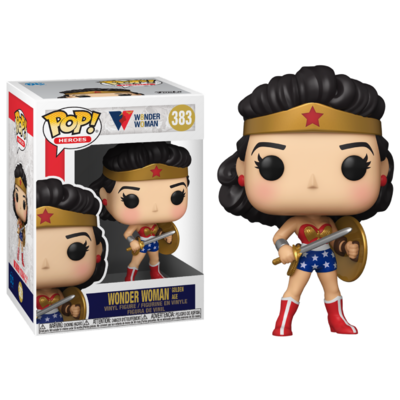 WW80TH - BOBBLE HEAD POP N° 383 - WONDER WOMAN GOLDEN AGE