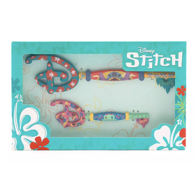 Disney - Lilo et Stitch : Lot de 2 clés Stitch