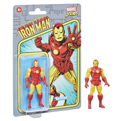 MARVEL - IRON MAN - FIGURINE LEGENDS RETRO SERIES 10CM