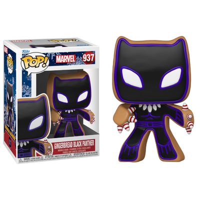 MARVEL - Bobble Head POP N° 937 - Gingerbread Black Panther