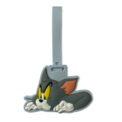 Tom et Jerry : Etiquette de bagage "Tom"
