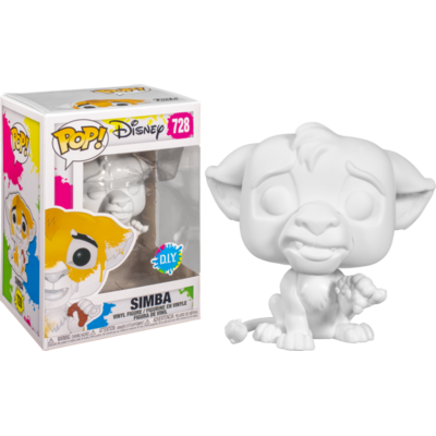 Le roi lion - Bobble Head Funko Pop N°728 : Simba (DIY)