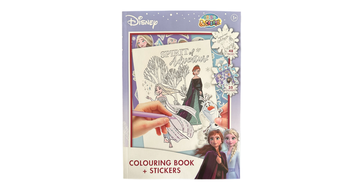 Coloriages Stickers La Reine des Neiges - Jeux - Jouets
