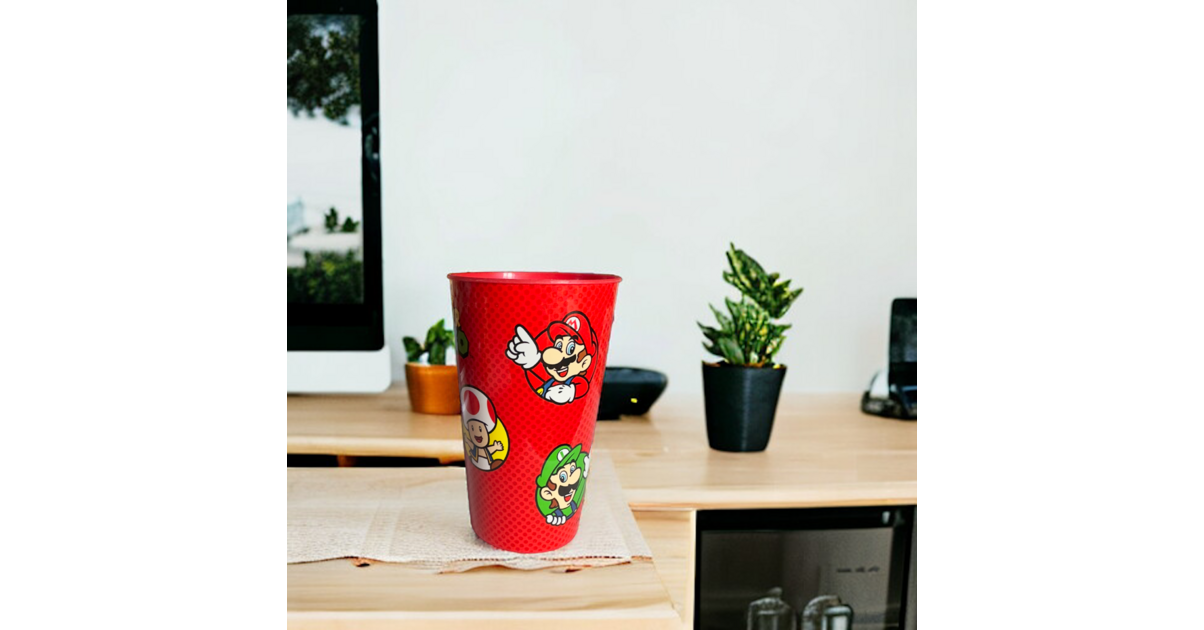Gobelet Enfant 260 Ml Avec Base Antidérapante MARIO - Sans BPA, Micro-ondable - I LOVE SHOPPING - 5