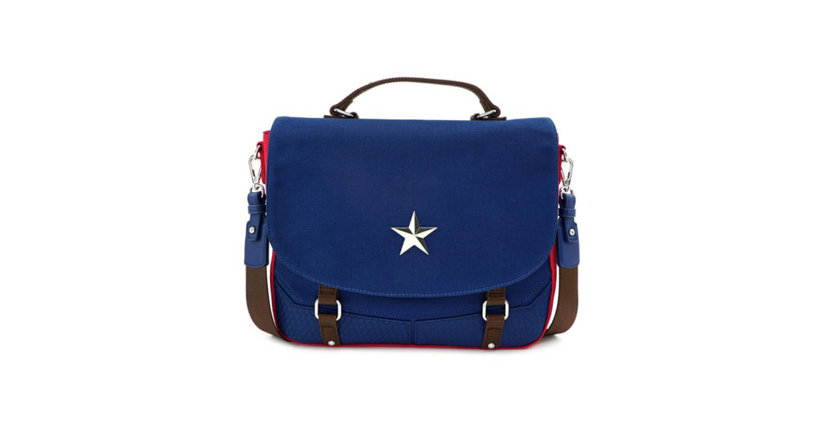 Captain America Floral Fashion - Sac à dos 'LoungeFly