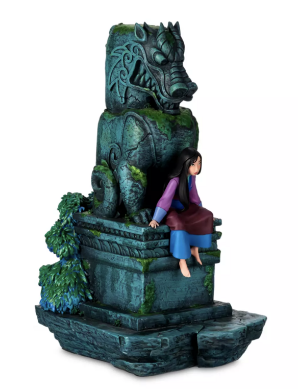 Disney Showcase Collection Botanical Mulan Figurine Figurine, 8.03 inch