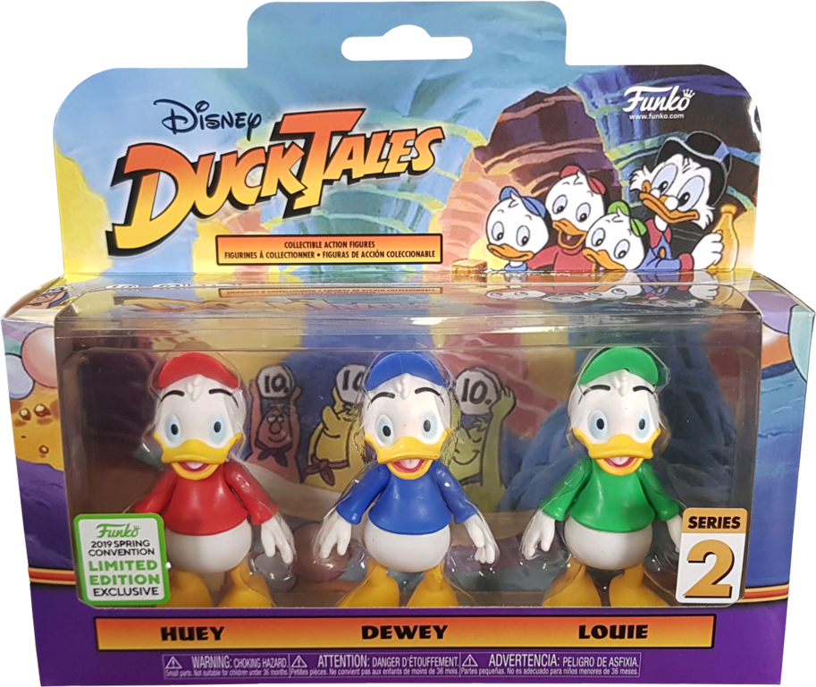 Disney Funko Ducktales Figurine Huey Dewey And Louie Exclusive