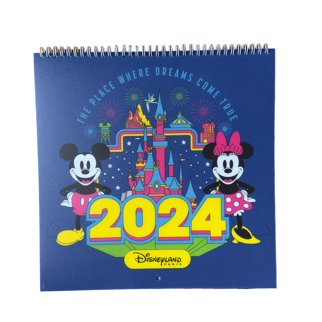 Disney Calendrier attraction 2024