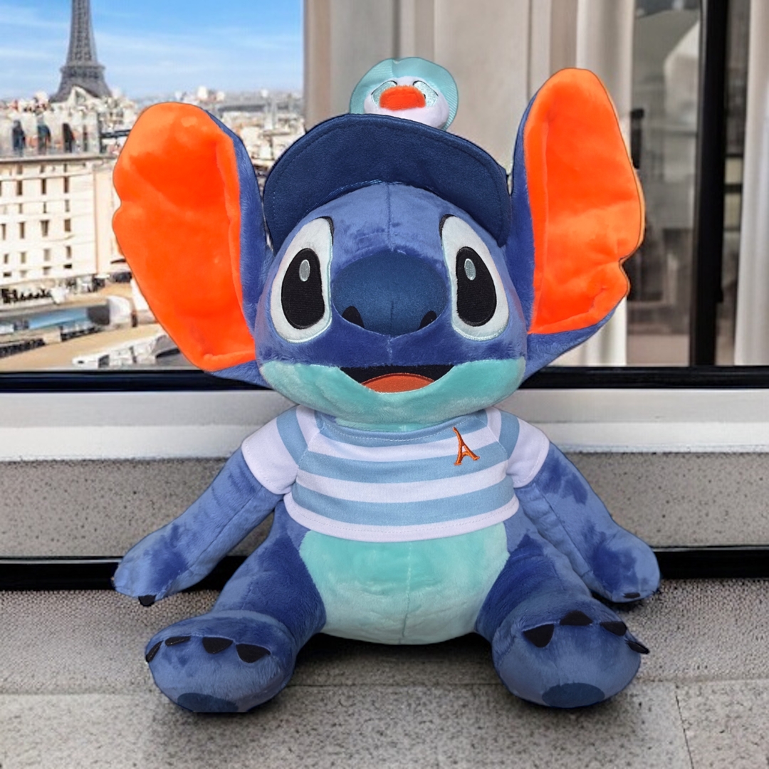 Trousse Stitch Disneyland Paris Disney peluche Lilo et Stitch bleu