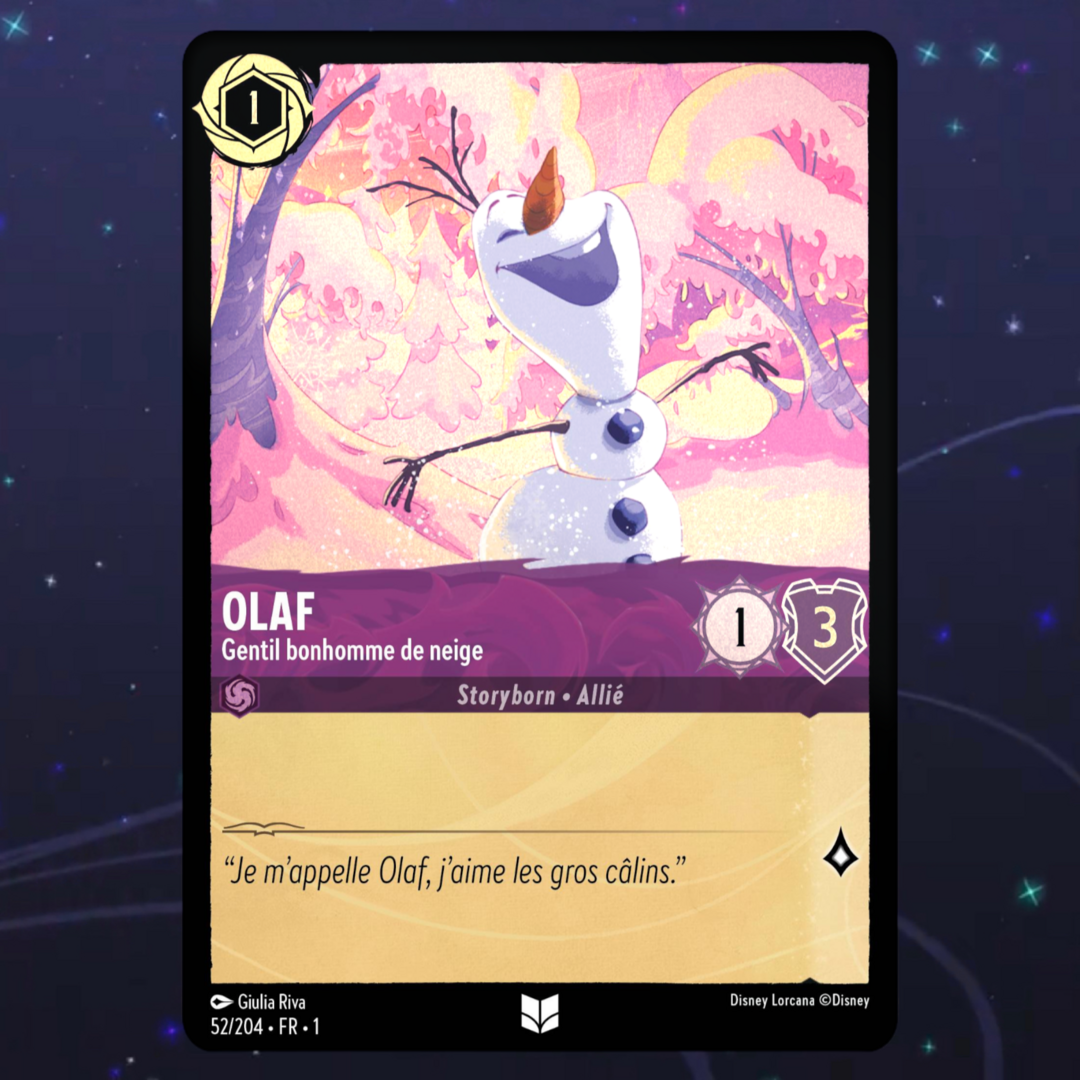disney-lorcana-tcg-carte-olaf-