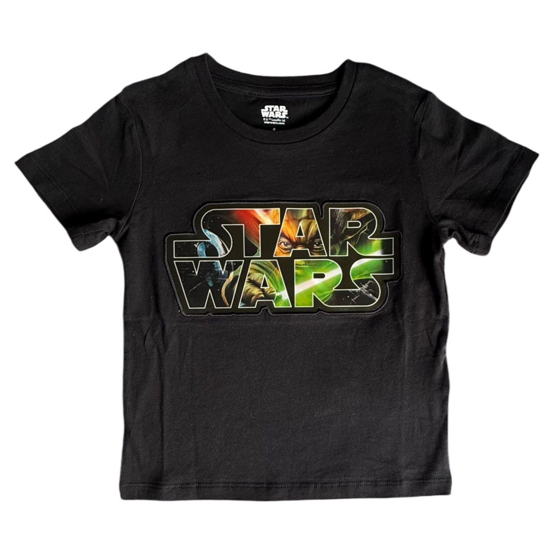 T-Shirt Garçon Star Wars - Taille 9-10 Ans - Neuf Avec Étiquettes - Look Fan