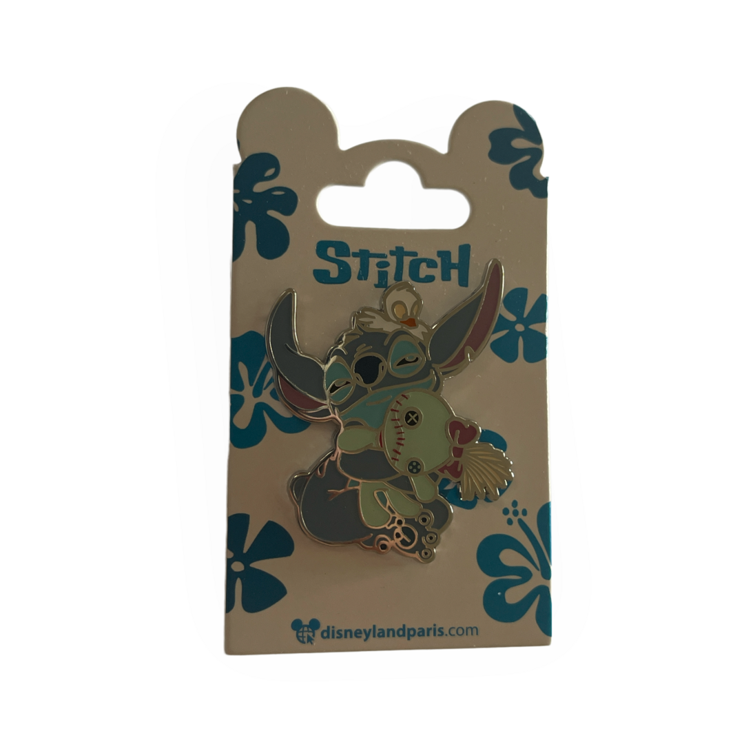 Disney LILO ET STITCH Pin's Stitch & Scrump, Duck OE