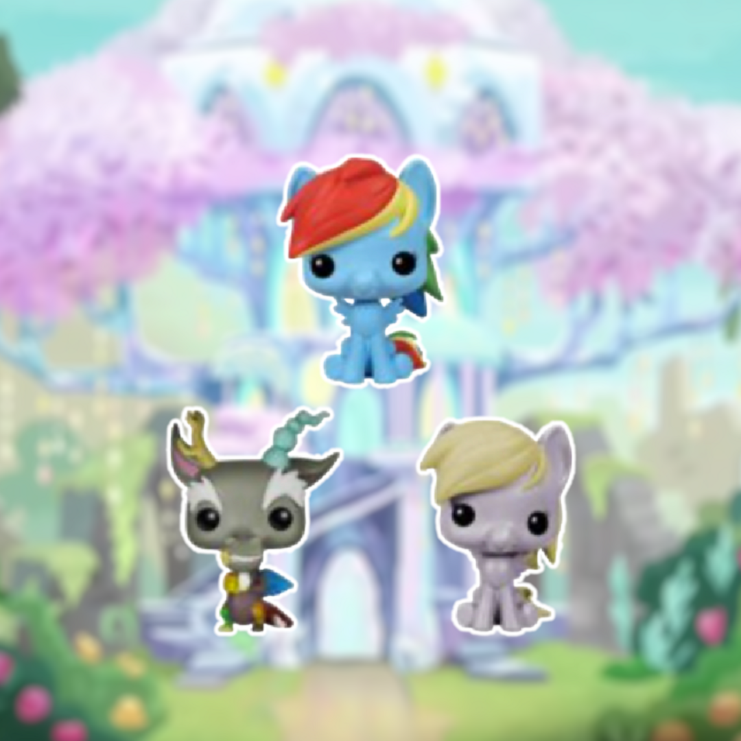 My Little Pony Funko Pocket Pop Pack Tin Discord, Rainbow