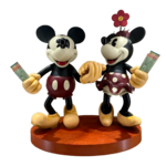 Disney - Figurine Mickey et Minnie rétro le palais des goodies