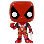 Marvel - Funko Pop Bobble head N°112 : Deadpool le palais des goodies