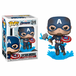 Marvel - Bobble Head Funko Pop N°573 : Captain America le palais des goodies