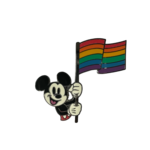 Disney - Mickey Mouse : Pin's drapeau rainbow OE - le palais des goodies