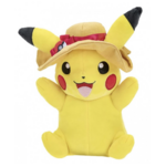 Pokémon - Peluche Pikachu Chapeau de paille le palais des goodies
