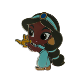 Disney - Aladdin : Pin's Jasmine "lovely" OE - le palais des goodies