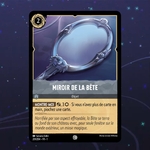 Disney Lorcana TCG : Carte "Miroir de la Bête" (201/204) le palais des goodies