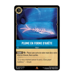 Disney Lorcana TCG : Carte Plume en forme darête (168/204) le palais des goodies