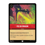 Disney Lorcana TCG : Carte Feu du dragon (130/204) le palais des goodies