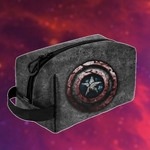 Marvel - Captain America : Trousse logo - le palais des goodies