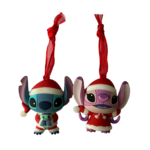 Disney - Lilo et Stitch : Lot de 2 personnages à suspendre - le palais des goodies