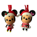 Disney - Mickey Mouse : Lot de 2 personnages à suspendre - le palais des goodies