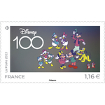 3561921019030 - Disney 100 - Timbre célébration du 100e anniversaire de The Walt Disney Company - le palais des goodies