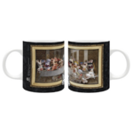 Les Lapins Crétins : Mug La Cène le palais des goodies