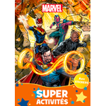 Marvel : Cahier super activités   Stickers - le palais des goodies