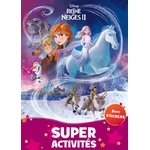 Disney - La reine des neiges 2 : Cahier super activités   stickers - le palais des goodies