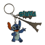 Disney - Lilo et Stitch : Porte-clé Stitch Paris 2073150240013 - le palais des goodies