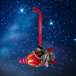 Disney - Lilo et Stitch : Ornement fusée - le palais des goodies