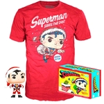 DC Comics - Superman : Box de noël Funko Pop   T-Shirt - le palais des goodies