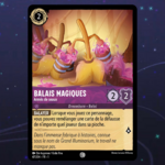 Disney Lorcana TCG : Carte "Balais magiques" (carte 47/204) le palais des goodies