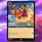 Disney Lorcana Chapitre 2 - L'ascension des Floodborn : Carte "Hercule" (182/204) le palais des goodies