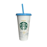 Starbucks : Gobelet paille "Paris 2024" le palais des goodies