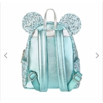Loungefly Sac A Dos Bag Aqua Blue Arendelle Frozen Disneyland Paris backpack