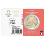 Monnaie 2€ commémorative Jeux Olympiques de Paris 2024 - Qualité BU Millésime 2022 - le palais des goodies