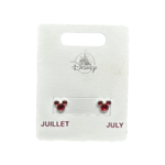 Disney - Mickey Mouse : Boucles doreilles fantaisie Juillet Disneyland Paris - fancy jewelry - le palais des goodies