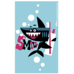Aquarium La Rochelle - Memoires dOcéan : Stylo BIC 4 couleurs Requin Smile pan - crayon - le palais des goodies