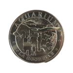 Jeton touristique - Aquarium de La Rochelle : Monnaie de Paris "Requins" médaille - piece de collection - le Palais des Goodies